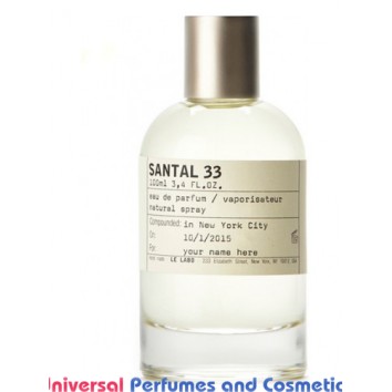 Santal 33 By Le Labo Generic Oil Perfume 50 Grams 50 ML ( 0061616)